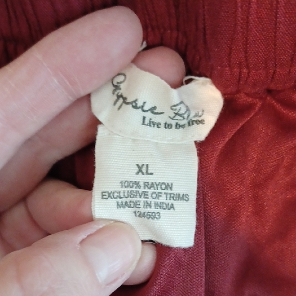 Gypsie Blu Indian Boho Maxi Skirt Size XL - Picture 6 of 7